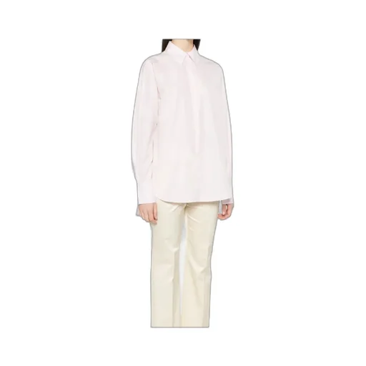TotÊMe Kimono-Sleeve Poplin Shirt