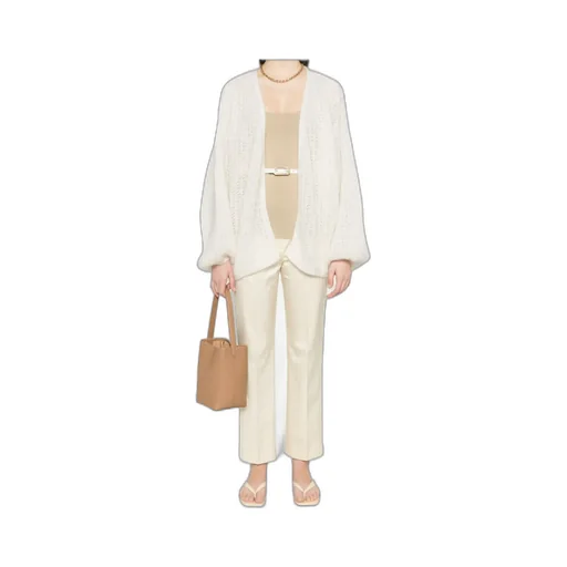 TotÊMe Pressed Crease Cropped Trousers