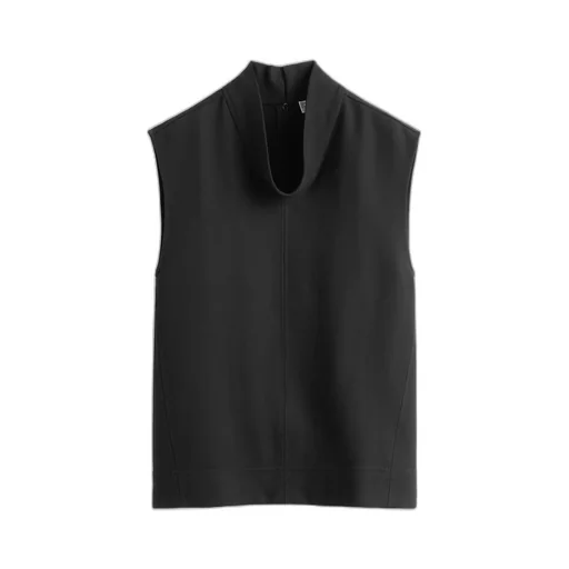 High-Neck Blouse