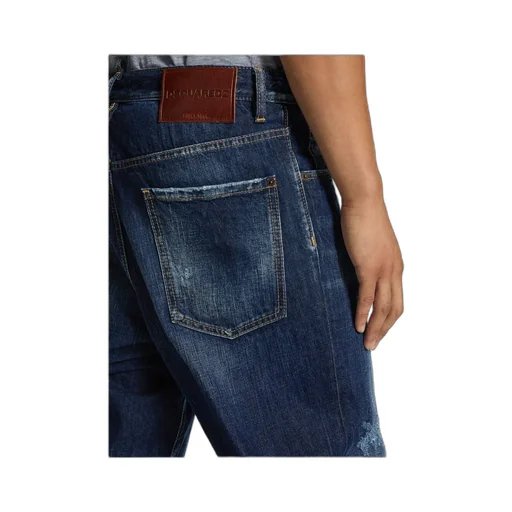 Dsquared2 Be Cool Be Nice Wash Loose Jeans