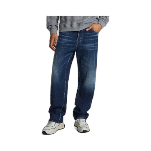 Dsquared2 Be Cool Be Nice Wash Loose Jeans