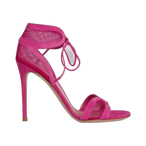 Gianvito Rossi Tie-Up Stiletto Sandals