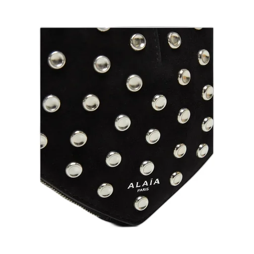 Alaa Le Coeur Curved Studded Crossbody Bag