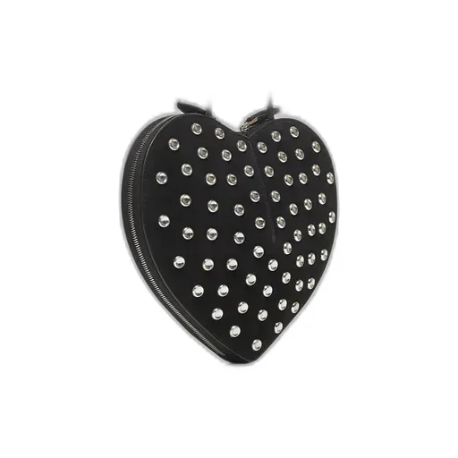 Alaa Le Coeur Curved Studded Crossbody Bag