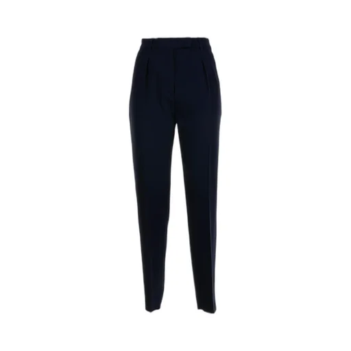 Max Mara Studio Eguale Pleat Detailed Tapered Trousers