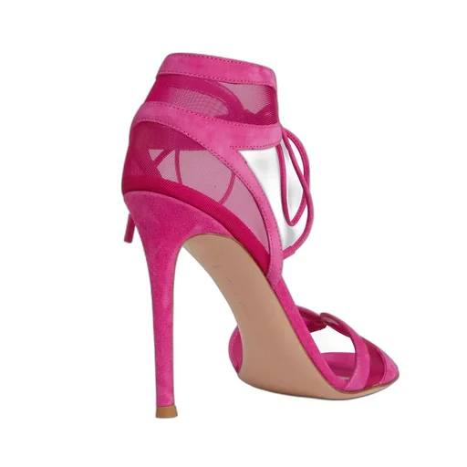 Gianvito Rossi Tie-Up Stiletto Sandals