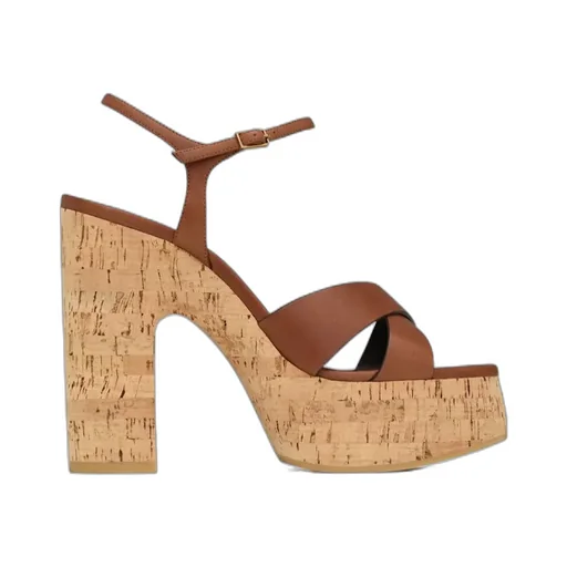 Saint Laurent Bianca Platform Sandals