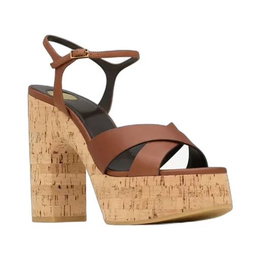 Saint Laurent Bianca Platform Sandals