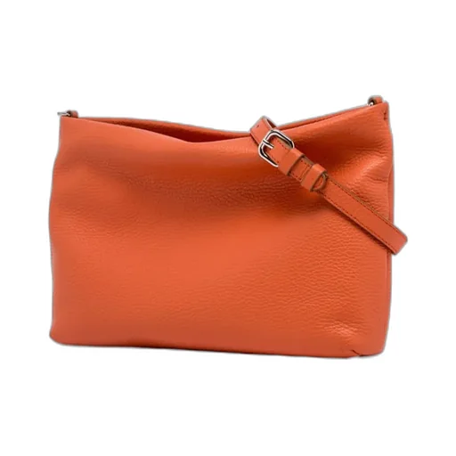 Zippered Shoulder Bag