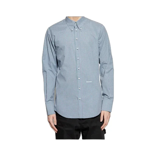 Dsquared2 Plaid Button-Up Shirt