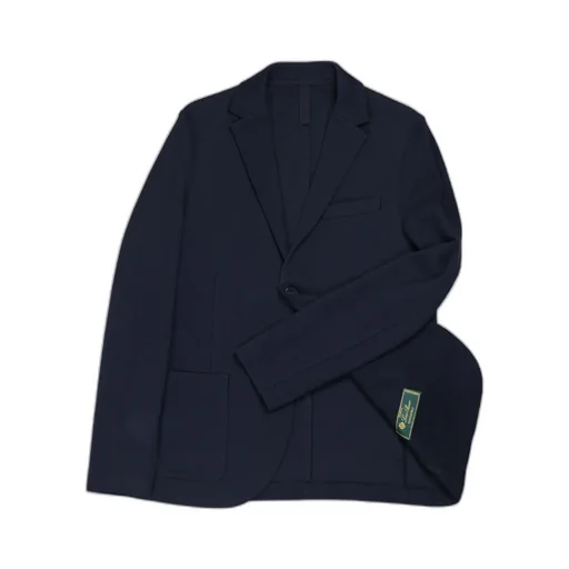 2B. Blazer Diagonal Crafted With Loro Piana Fabric