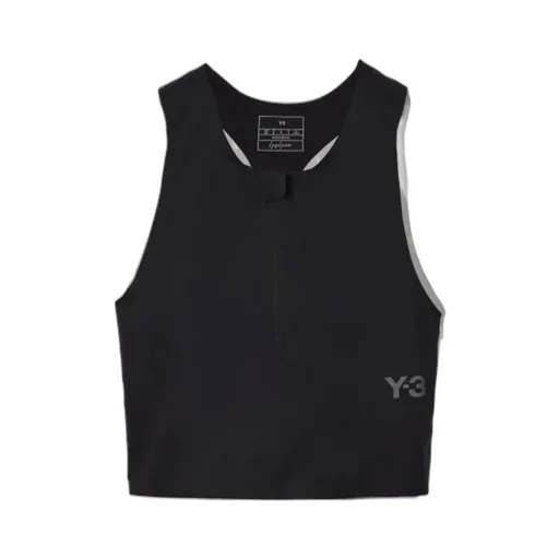Y-3 Logo Printed Running Top