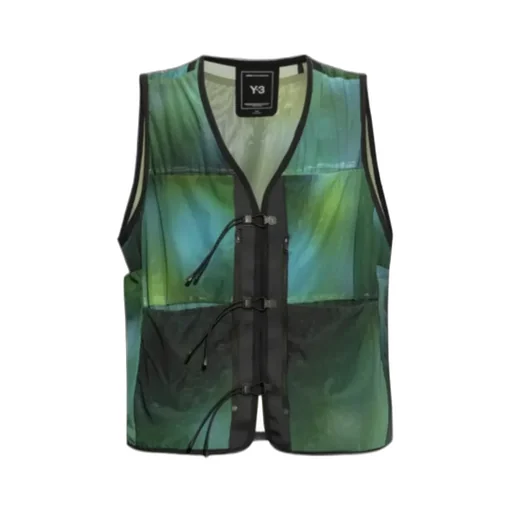 Y-3 All-Over Printed Mesh Vest