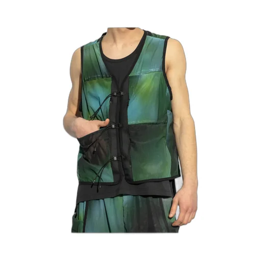 Y-3 All-Over Printed Mesh Vest