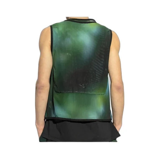 Y-3 All-Over Printed Mesh Vest