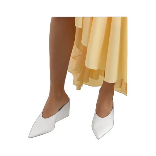 75Mm Satin-Finish Mules