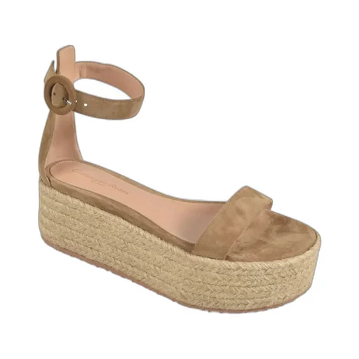Gianvito Rossi Seville Open-Toe Espadrilles