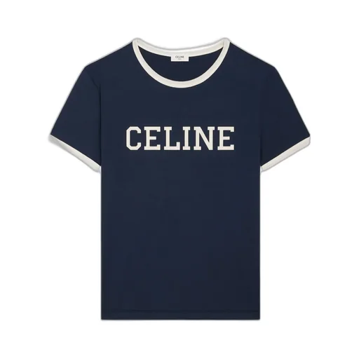 Celine Regular T-Shirt In Cotton Jersey