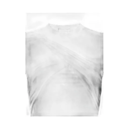 Draped Cropped T-Shirt