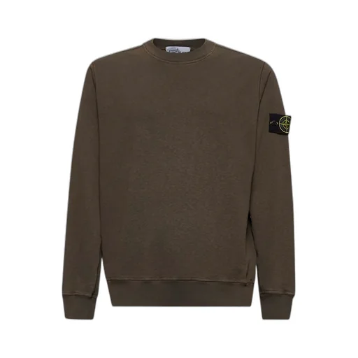 Stone Island Compass-Badge Crewneck Sweatshirt