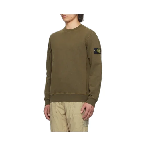 Stone Island Compass-Badge Crewneck Sweatshirt