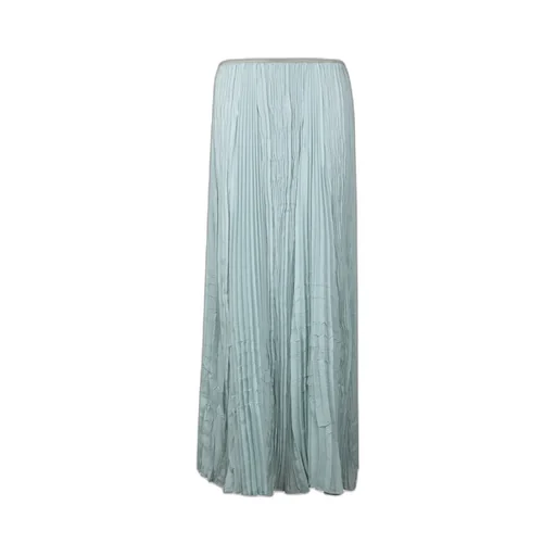 Pleated Sarong Skirt