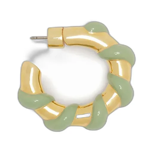 Twist Hoop Earrings