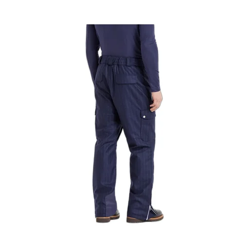 Pinstriped Ski Trousers