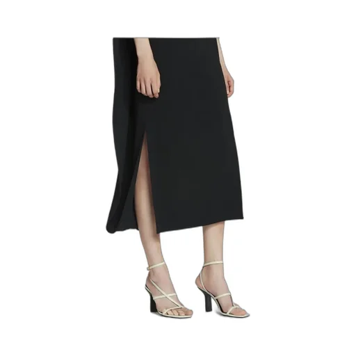 Appliqué-Detail Midi Dress