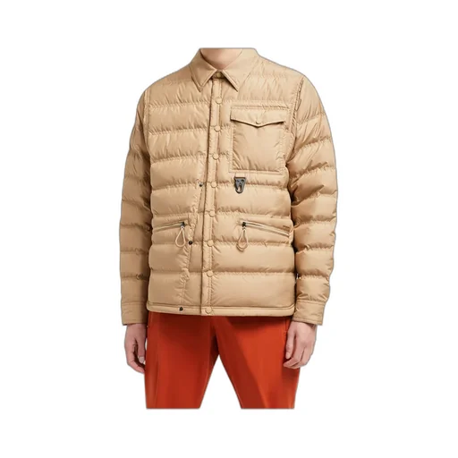 Moncler Grenoble Lavachey Packable Down Shirt Jacket