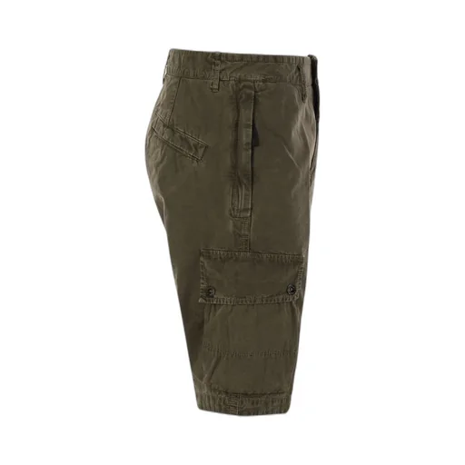 Stone Island Compass Patch Bermuda Shorts