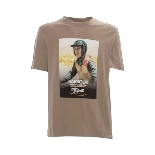 Barbour Nicholl Steve Mcqueen Graphic T-Shirt
