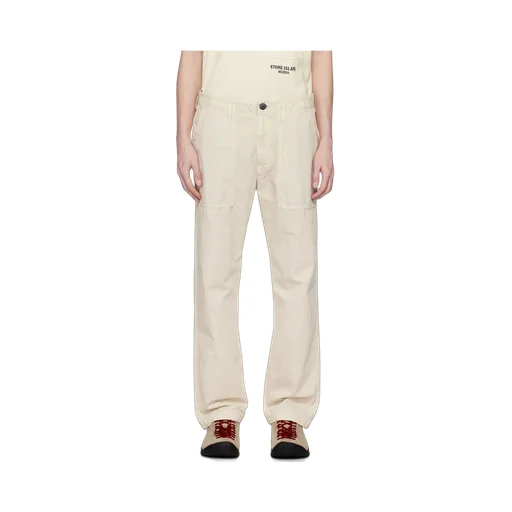 Compass-Motif Trousers