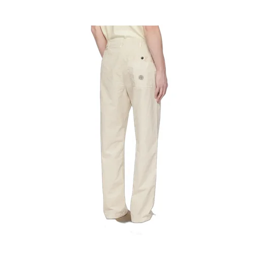 Compass-Motif Trousers
