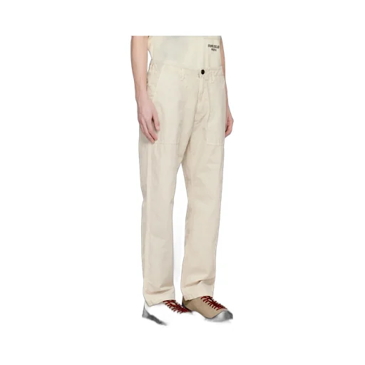 Compass-Motif Trousers