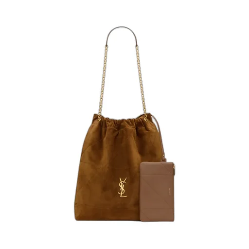 Jamie Large Pochon In Suede