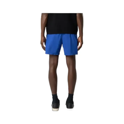 Stone Island Logo Patch Mid-Length Swim Trunks