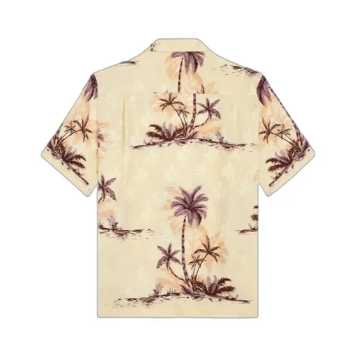 Hawaiian Shirt In Printed Silk