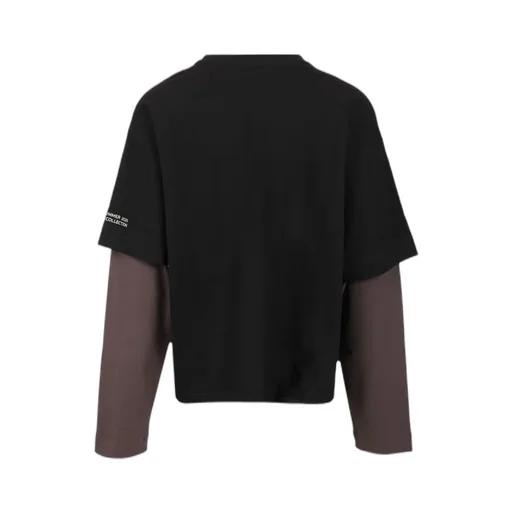 Dries Van Noten Hemmings Printed Double-Sleeved T-Shirt