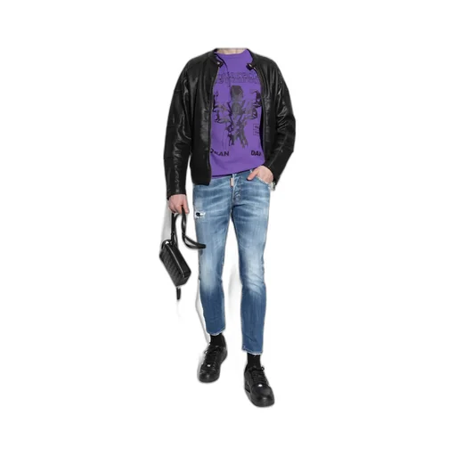Dsquared2 Crewneck Printed T-Shirt