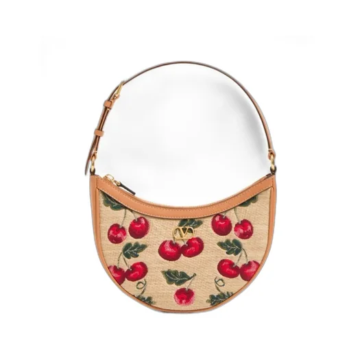 Valentino Vlogo Plaque Zip-Up Tote Bag