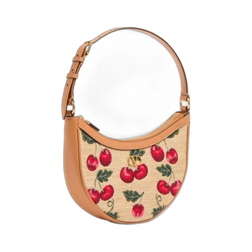 Valentino Vlogo Plaque Zip-Up Tote Bag