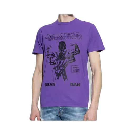 Dsquared2 Crewneck Printed T-Shirt