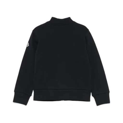 Logo-Patch Zip-Front Sweatshirt