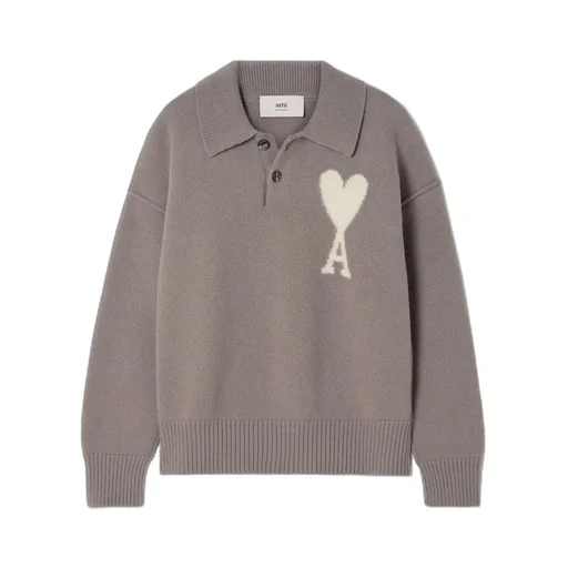 Long-Sleeved Inlaid Sweater