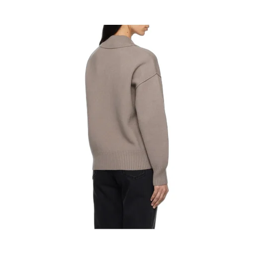 Long-Sleeved Inlaid Sweater