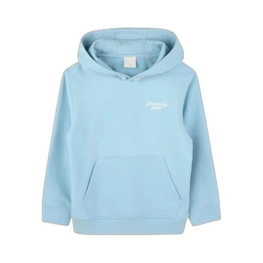 Givenchy Kids Logo Embroidered Drawstring Hoodie