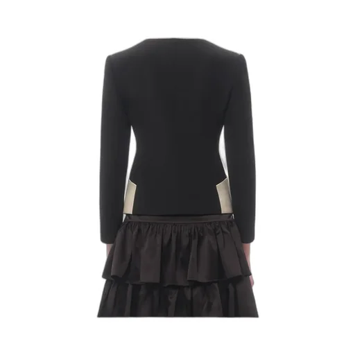 Valentino Bow Detailed Long-Sleeved Jacket