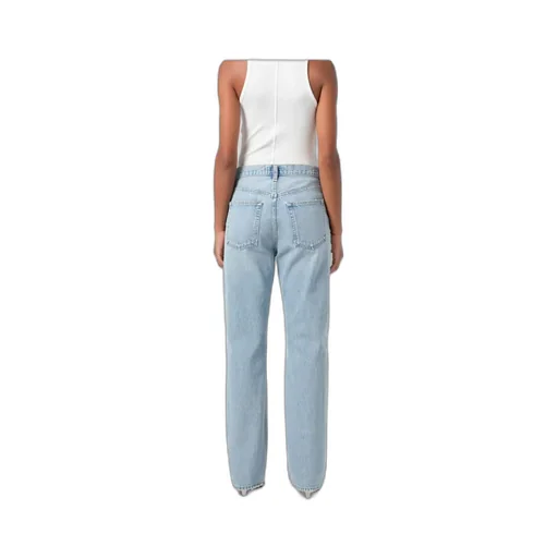 Agolde V-Waisted Kelly Straight-Leg Jeans