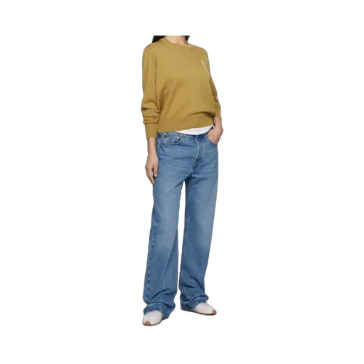 Round-Neck And Long-Sleeved Sweater
